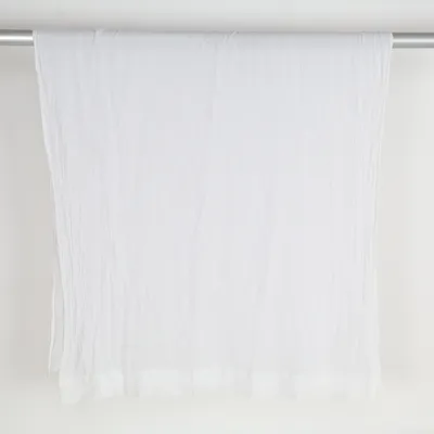 Gardinfag (Hvid) fra H&M Home Bomuld, Linned