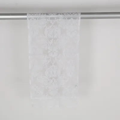 Löpare (Vit) från Romi Bomull, Polyester