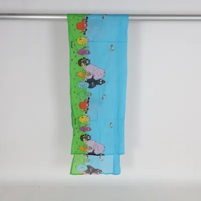 Gardinkappa (Blå, Flerfärgad) från Barbapapa Bomull