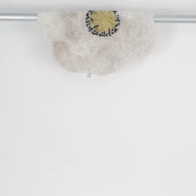 Hoogpolig vloerkleed (Beige, Geel, Zwart) van H&M Home Katoen