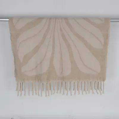 Deken (Beige) van H&M Home Acryl, Polyester, Wol