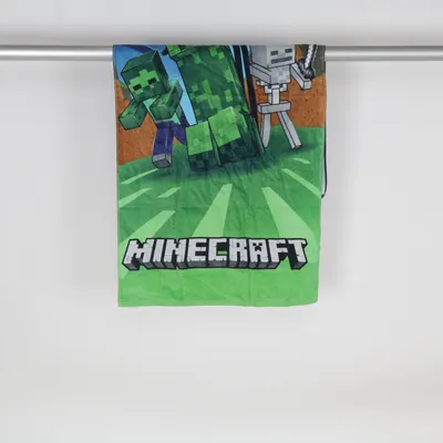 Handduk (Grön, Blå, Svart, Brun) från Minecraft Bomull