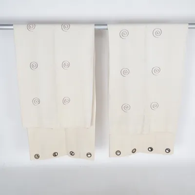 Rideau à œillets (Beige)