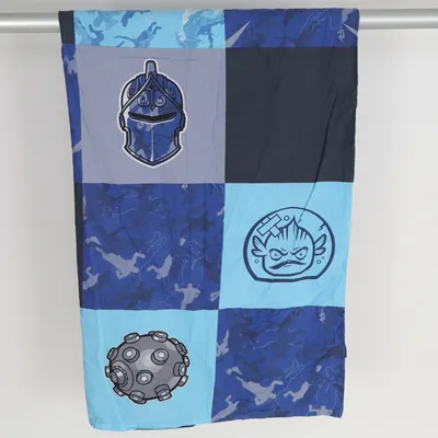 Housse de couette (Bleu, Gris, Blanc, Noir) de Björna Coton