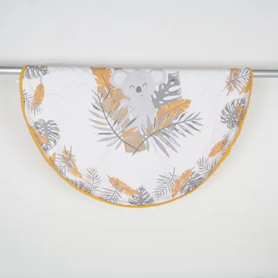 Tapis de jeu (Jaune, Blanc, Gris) de Mio Albero Coton, Polyester