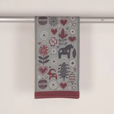Chemin de table (Gris, Multicolore) de Ekelund Coton