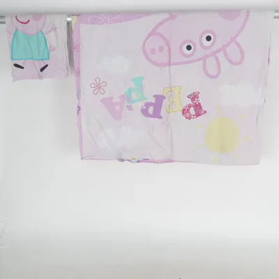 Bäddset (Rosa, Flerfärgad) från Peppa Pig Bomull