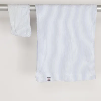 Dekbedset (Wit, Blauw) van Lexington Katoen