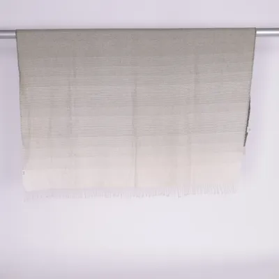 Tæpppe (Beige, Flerfarvet) fra Scandi Living Bomuld, Polyester
