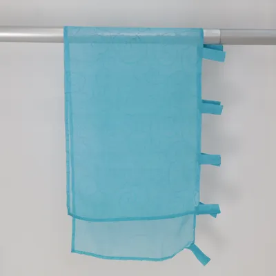 Rideau à œillets (Bleu) de Woolworth Polyester