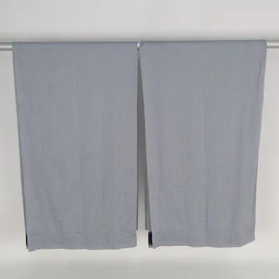 Pleat curtain (Gray) from IKEA Cotton