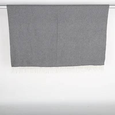Tæpppe (Grå) fra Kosta Linnewäfveri Akryl, Kashmir, Polyester, Uld