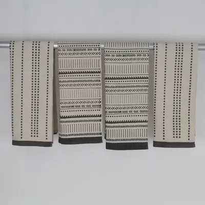 Woven rug (Small Pattern) from Søstrene Grene Cotton