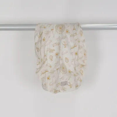 Fitted sheet (Beige) from Camcam Organic cotton