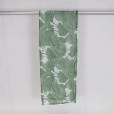 Panelgardin (Grön, Vit) Polyester