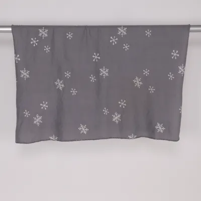 Blanket (Gray, White) from Home Polyester