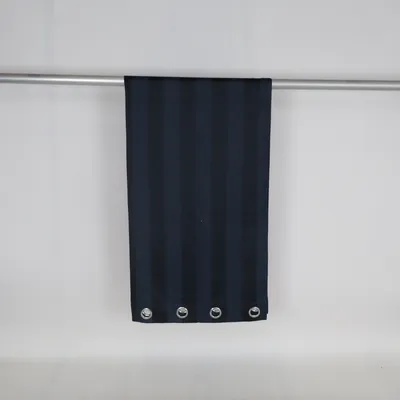 Öljettgardin (Blå, Svart) från Jotex