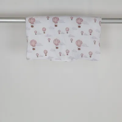 Duvet cover (White, Pink) from Värnamo of Sweden