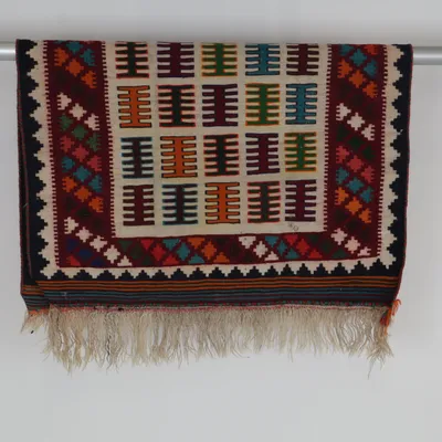 Tapis oriental (Beige, Multicolore)