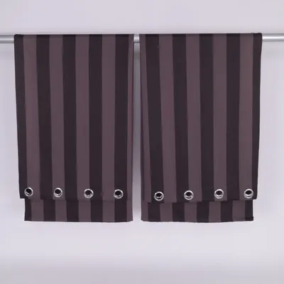 Ringgordijnen (Bruin) van Jotex Polyester