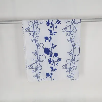 Shower curtain (Blue, White) from ICA Polyester
