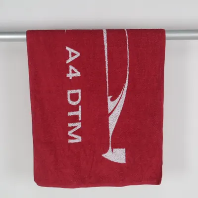 Bath towel (Red) from Audi Cotton