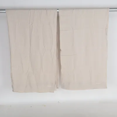 Rod pocket curtain (Beige)