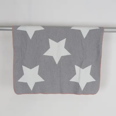 Blanket (Gray, White) from Hema Cotton