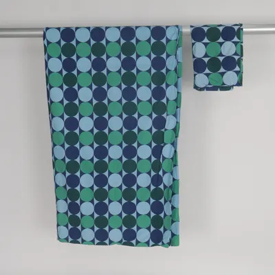 Bed set (Blue, Multicolored) from IKEA Cotton