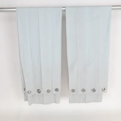 Eyelet curtain (Gray) from Åhléns Cotton