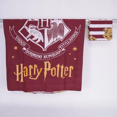 Bäddset (Röd, Flerfärgad) från Harry Potter