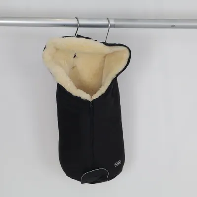Footmuff (Black, Beige) from Bozz Wool