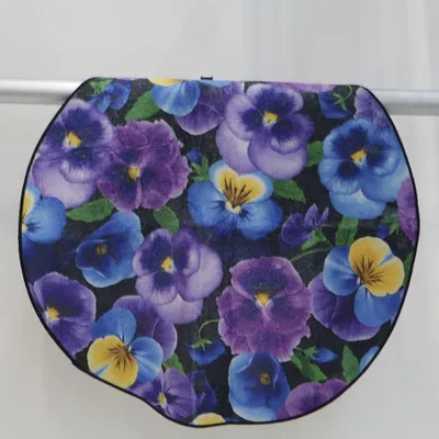 Tapis de salle de bain (Bleu, Violet, Jaune)