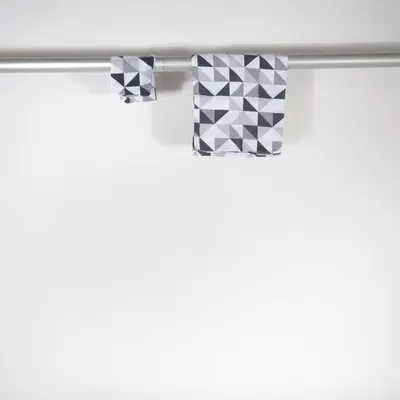 Bed set (Black, White, Gray) from Stark Baby
