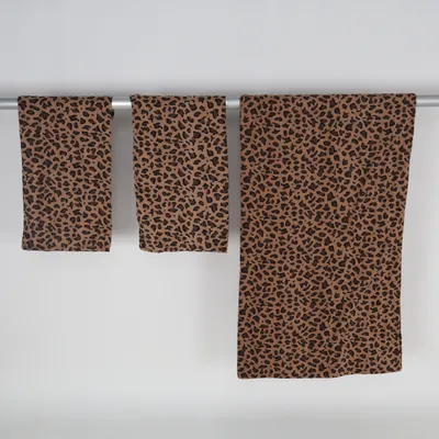 Parure de lit (Marron, Noir) de Meradiso Polyester
