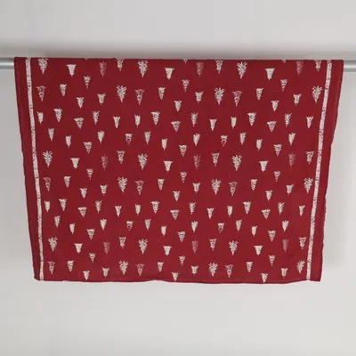 Dug (Rød, Hvid) fra H&M Home Bomuld, Linned