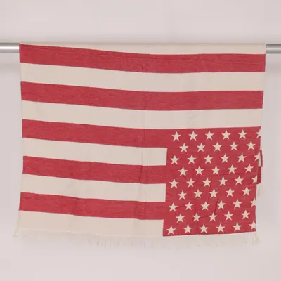 Filt (Röd, Vit) från Lexington