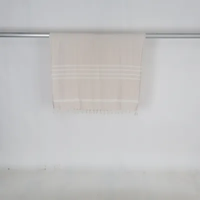 Blanket (Beige, White) from Soft Sport Filippa K Organic cotton