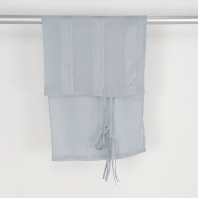 Hissgardin (Blå) från Jotex Linne, Polyester