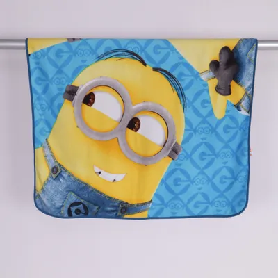 Blanket (Blue, Multicolored) from Despicable Me Polyester