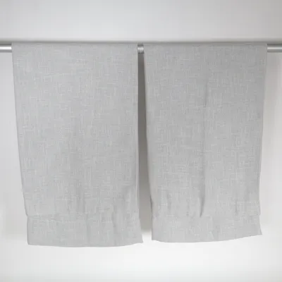 Rideau passe tringle (Gris) de Boel & Jan Polyester