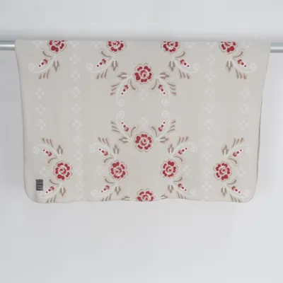 Blanket (Beige, Red, Multicolored) from Hemtex