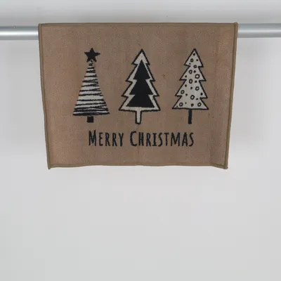 Bathroom mat (Beige, Black, White) from Home Creation Polyamide