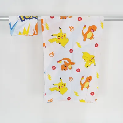Bäddset (Vit, Flerfärgad) från Pokémon Bomull