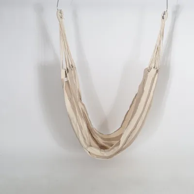 Hammock (Beige, White) Cotton, Polyester