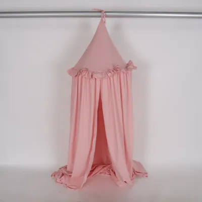 Sengehimmel (Pink) Polyester