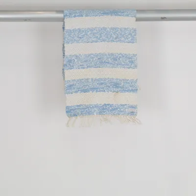 Tapis de chiffon (Bleu, Blanc) de Ekelund