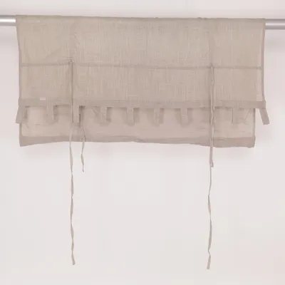 Hissgardin (Beige) från Ellos Bomull