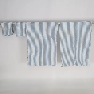 Bäddset (Blå, Vit) från IKEA Bomull, Viskos