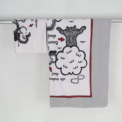 Bed set (White, Gray, Black) from Herding Polyester